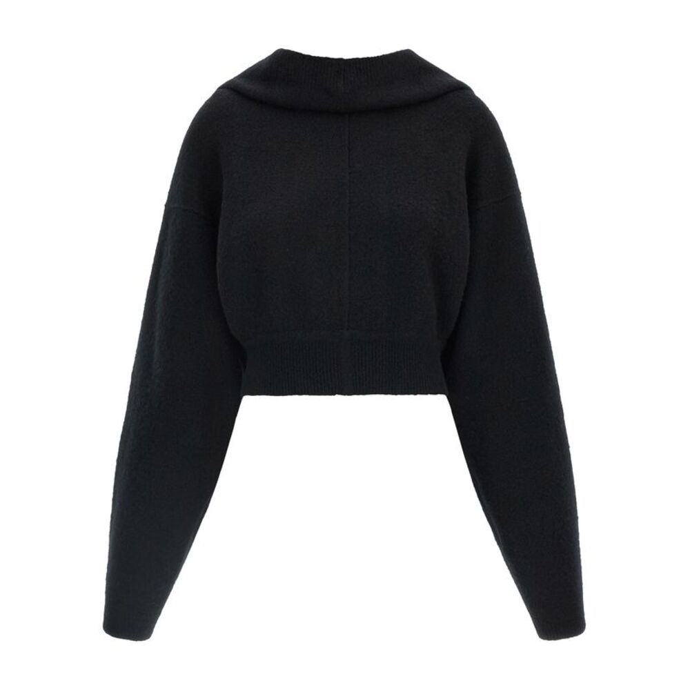 Rick Owens Black Cashmere Women's Sweatshirt